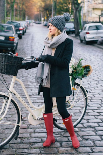 Bottes de pluie rouge