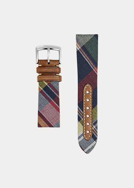 Bracelet montre polo imprimé