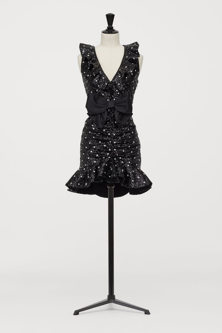 La robe à paillettes