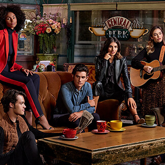 La collection Ralph Lauren X F.R.I.E.N.D.S