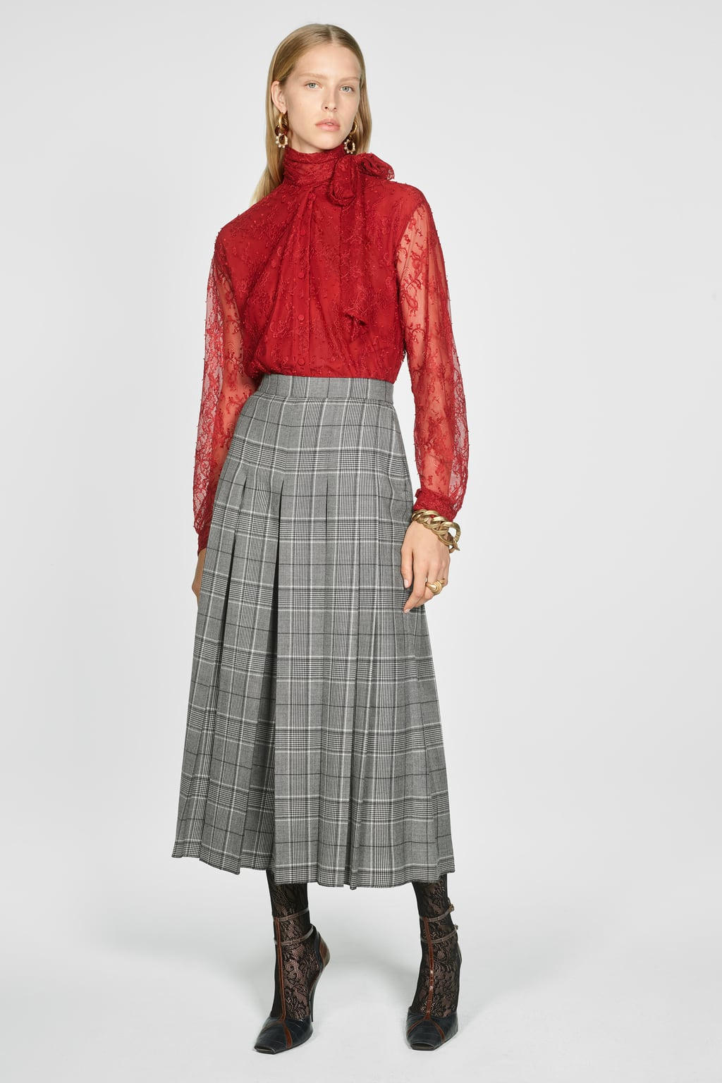 la chemise à lavallière 