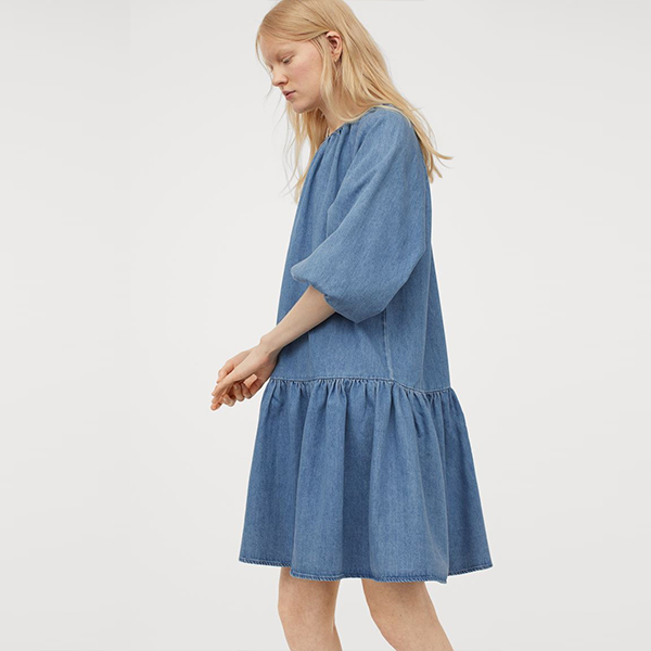 la robe denim