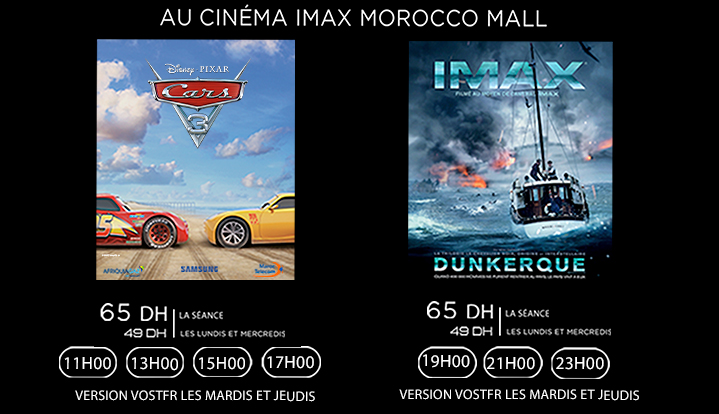 Film à l’affiche : DUNKERQUE & CARS 3
